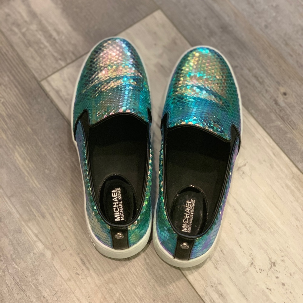 Michael Kors Keaton 🧜‍♀️ Mermaid 🧜‍♀️ Slip ons